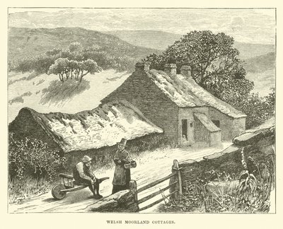 Welsh Moorland hytter av English School