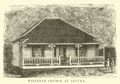 Wesleyan kirke i Levuka av English School