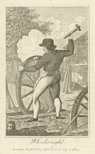Wheelwright (gravering) av English School