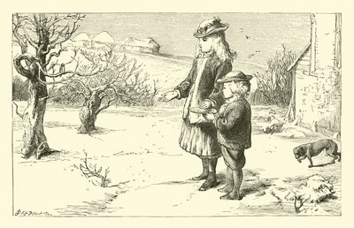 Wenn der Schnee auf dem Boden liegt von English School