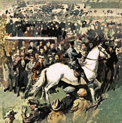 White Horse i cupfinalen i 1923 på Wembley av English School