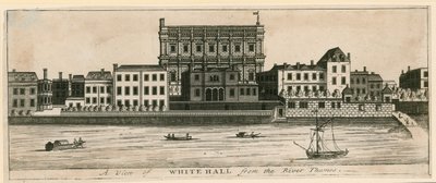 Whitehall fra Themsen av English School
