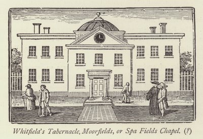 Whitfields Tabernacle, Moorfields eller Spa Fields Chapel av English School