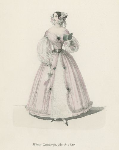 Vienna Magazine, mars 1840 av English School