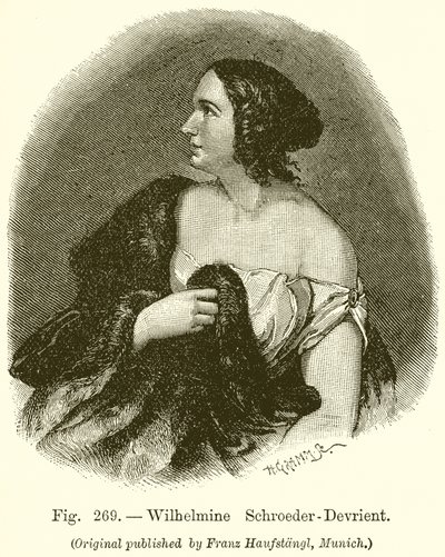 Wilhelmine Schroeder-Devrient av English School