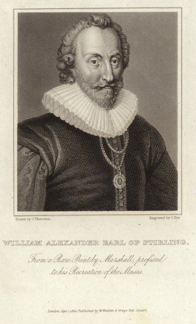 William Alexander, 1. jarl av Stirling (ca 1570 - 12 september 1640) av English School