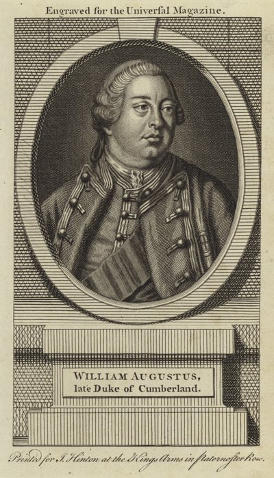 William Augustus, 1. hertug av Cumberland av English School