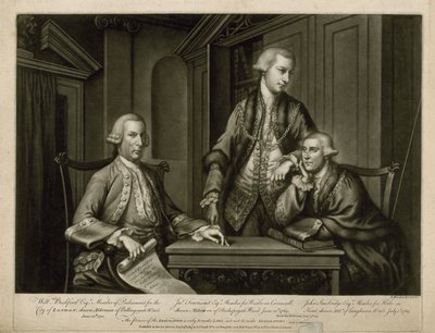 William Beckford, James Townsend og John Sawbridge av English School