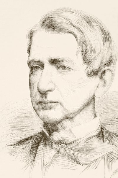 William Henry Seward, sr. (litho) av English School