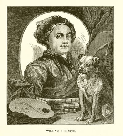 William Hogarth av English School