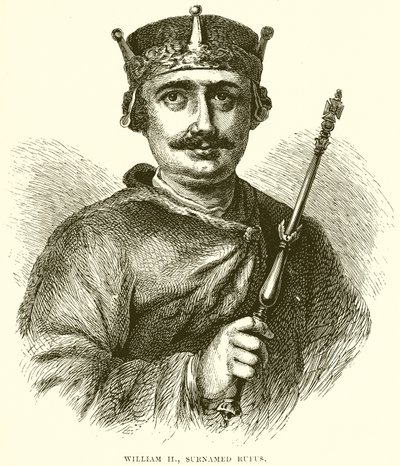 William II, tilnavnet Rufus av English School