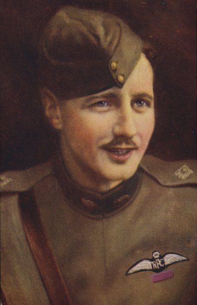 William Leefe Robinson VC (fargelitografi) av English School