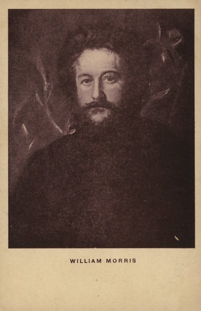 William Morris (1834–1896), engelsk tekstildesigner, kunstner og forfatter (lito) av English School