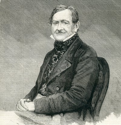 William Mulready (1786-1863) fra Illustrated London News 25. juli 1883 av English School