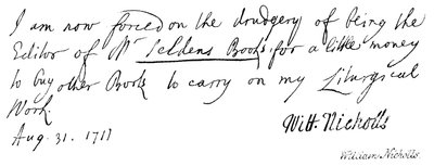 William Nicholls von English School