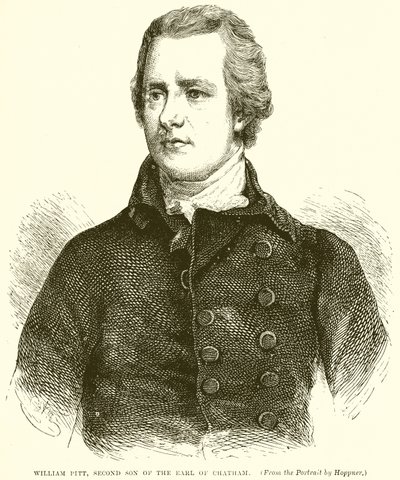 William Pitt, andre sønn av jarlen av Chatham av English School