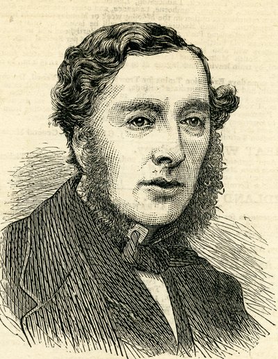 William Richard Annesley, 4. jarl Annesley (1830-74) Illustrasjon fra The Graphic 22. august, 1874 av English School