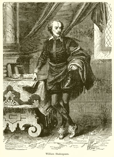 William Shakespeare av English School