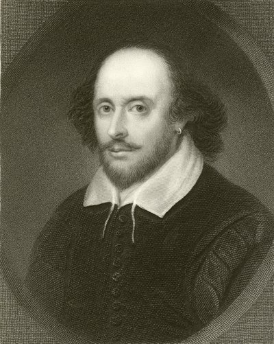 William Shakespeare av English School