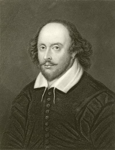William Shakespeare av English School