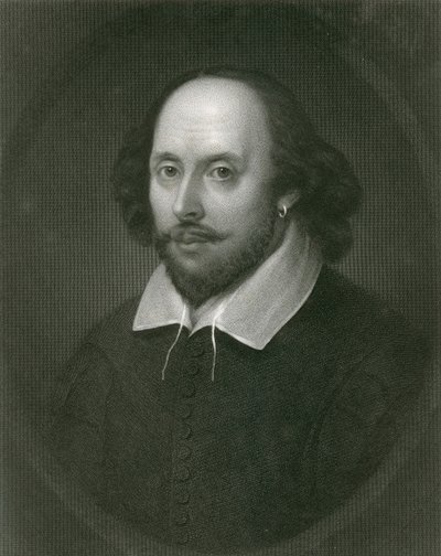 William Shakespeare av English School