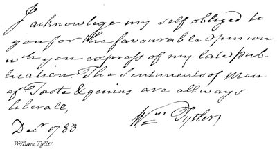 William Tytler av English School