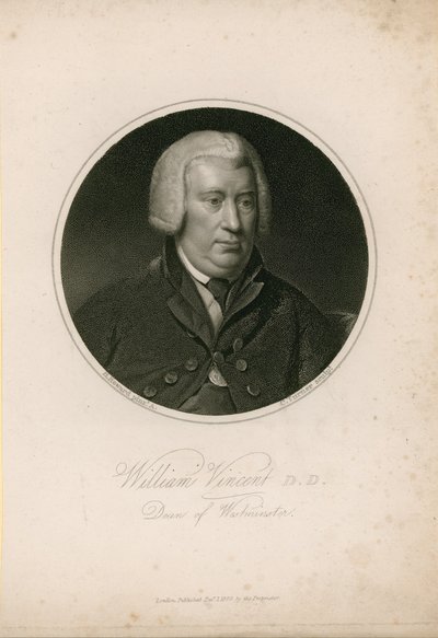 William Vincent, dekan i Westminster av English School