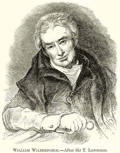 William Wilberforce. Etter Sir T. Lawrence (gravering) av English School