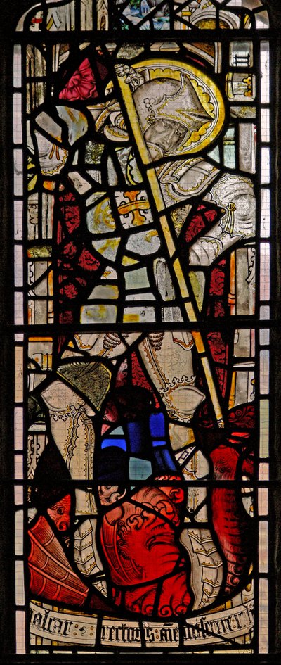 Window Ew som viser St George av English School