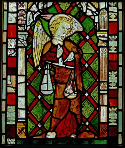 Window Ew som viser St Michael av English School