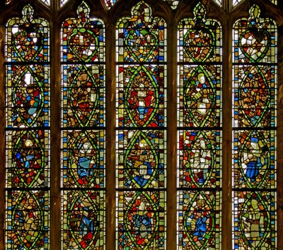 Window Ew som viser Jesse-treet av English School