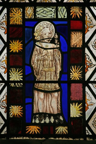 Window Sa som viser St Edmund av English School