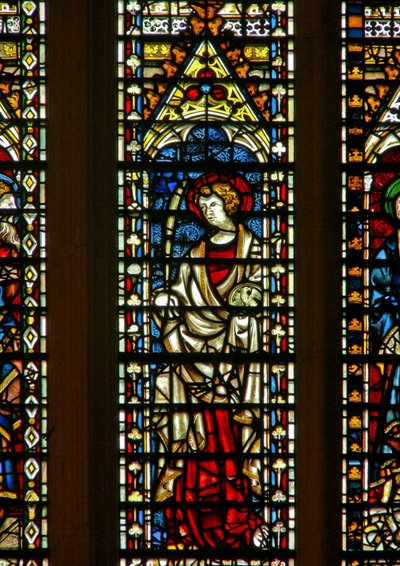 Window Ww som viser St John av English School