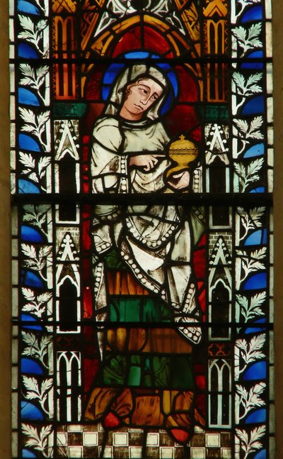 Vindu som viser Maria Magdalena av English School