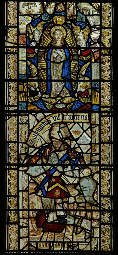 Vindu som viser antagelsen av English School