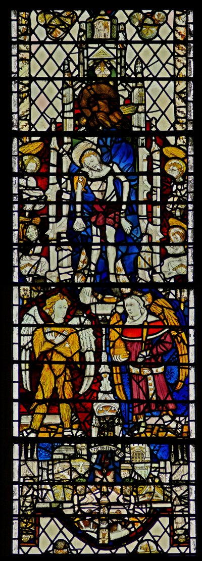 Vindu w12 som viser Corpus Christi av English School