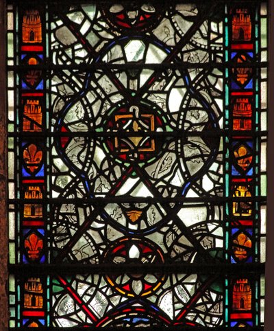 Vindu w58 som viser grisaille av English School