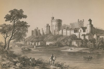 Windsor slott av English School