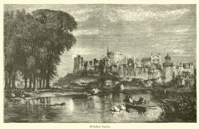 Windsor slott av English School