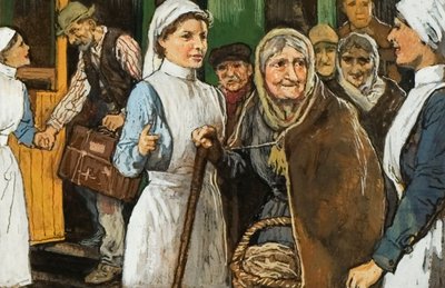 Kvinner som sykepleiere i første verdenskrig av English School