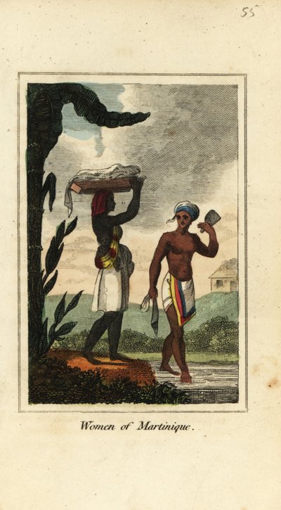 Kvinner fra Martinique, Antillene, Vestindia av English School
