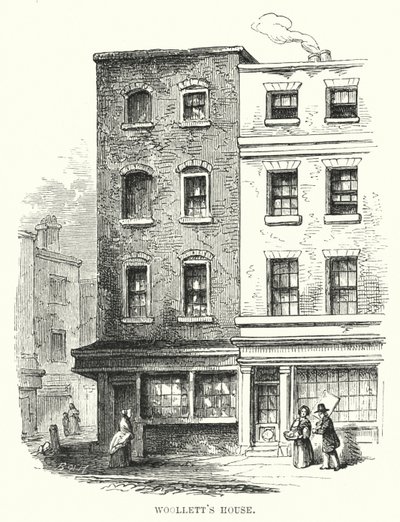 Woollett's House (gravering) av English School