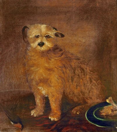 Wordsworths Dog, Pepper, ca. 1806-20 av English School