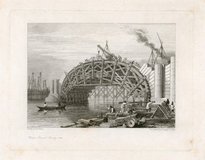 Works, Strand Bridge (dvs. Waterloo Bridge), London av English School