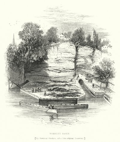 Worsley Basin (gravering) av English School