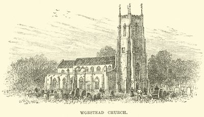 Worstead kirke av English School