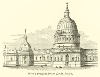 Wrens Original Design for St Pauls av English School