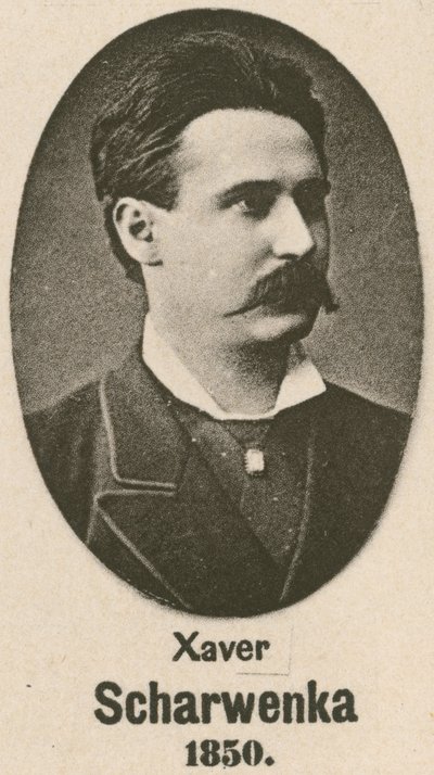 Xaver Scharwenka (gravyr) av English School