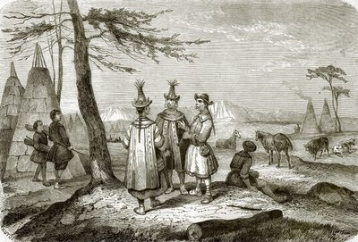 Yakut-koloni eller landsby av English School