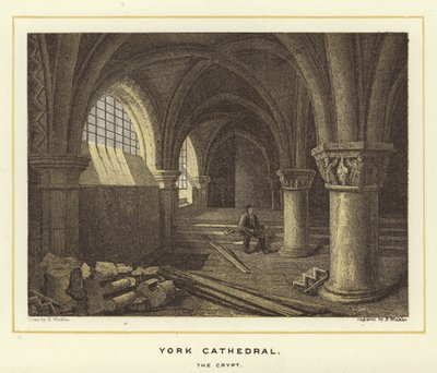 York katedral, krypten av English School